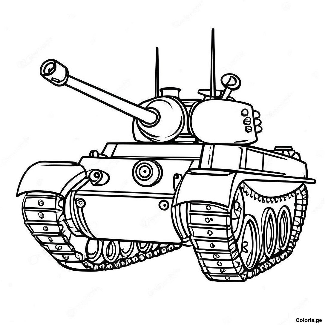 Page à colorier Design De Char Vintage Page À Colorier imprimable gratuitement de la collection Machines — dessin en noir et blanc pour enfants et adultes.