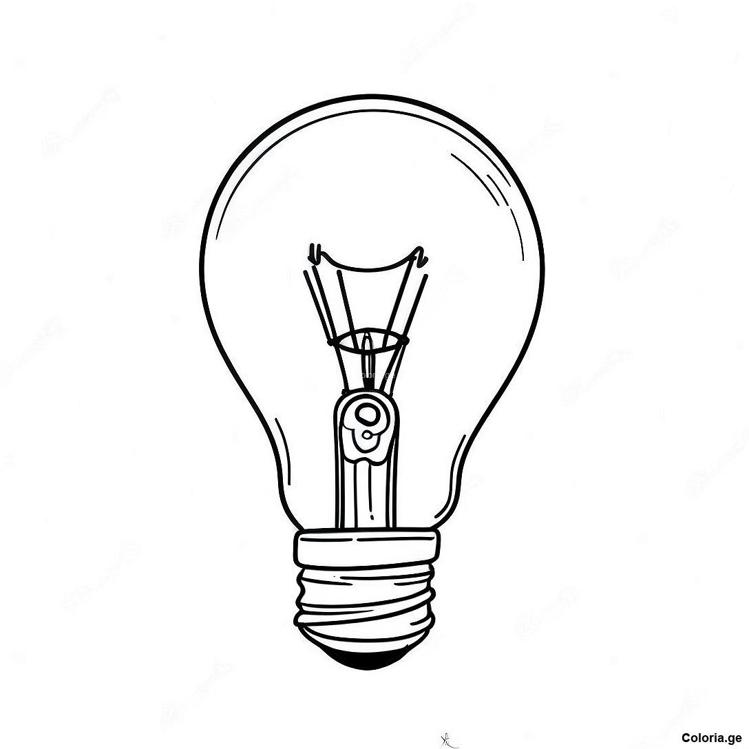 Page De Coloriage De Lampoule De Noel Vintage 80210 22205