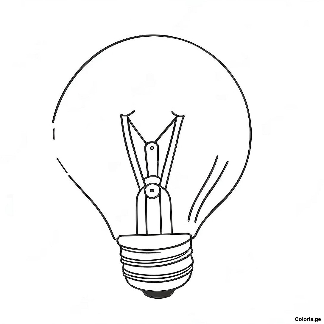 Page De Coloriage De Lampoule De Noel Vintage 80210 22206