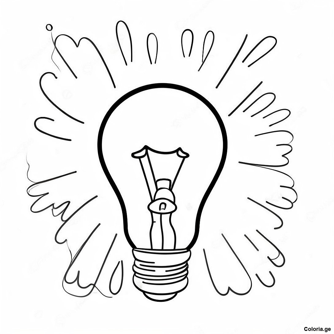 Page De Coloriage De Lampoule De Noel Vintage 80210 22208