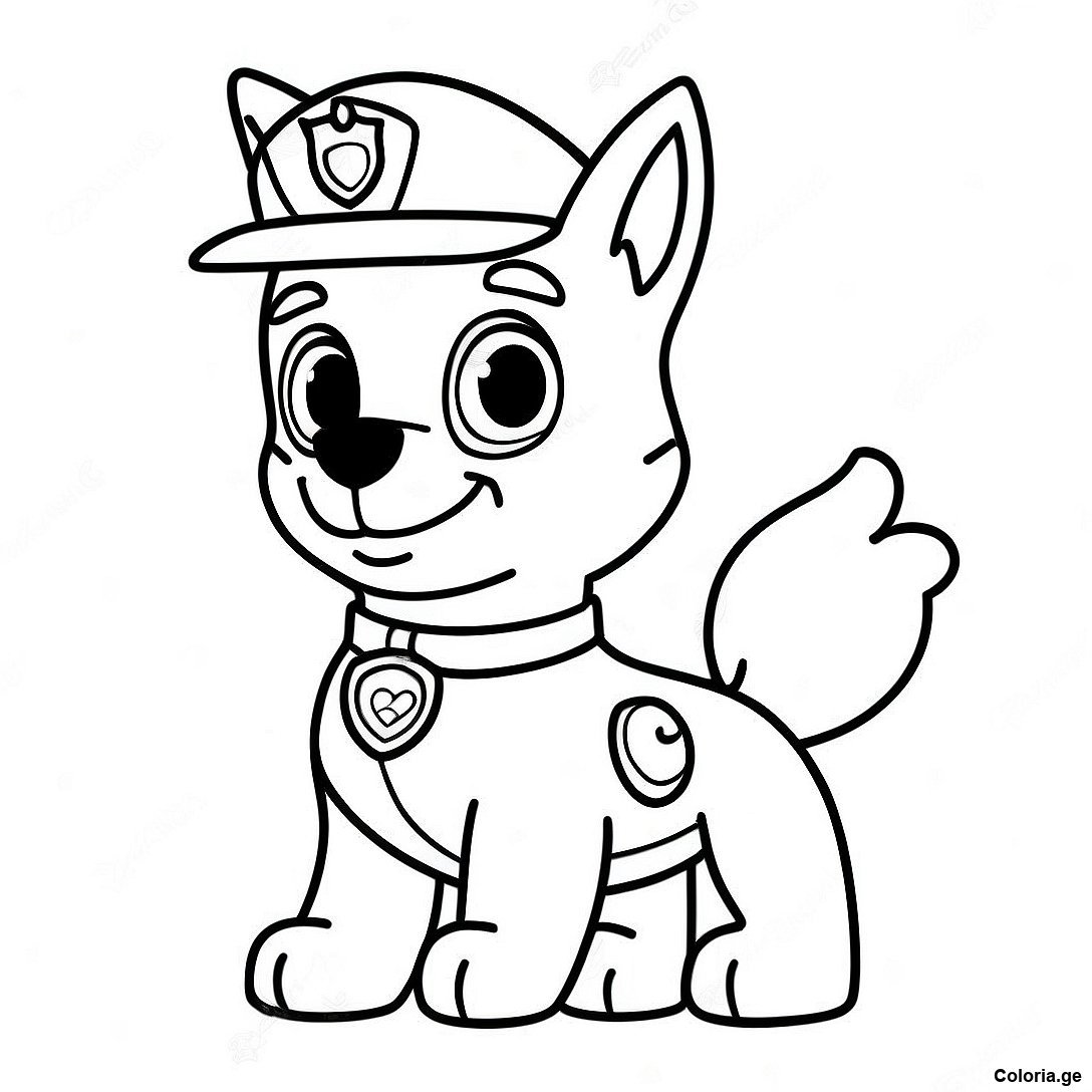 Page à colorier Page De Coloriage De Mission De Sauvetage De Liberty Paw Patrol imprimable gratuitement de la collection Pat' Patrouille — dessin en noir et blanc pour enfants et adultes.
