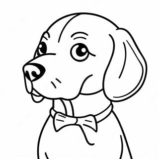 Page De Coloriage De Beagle 100010-38688