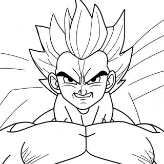 Page De Coloriage De La Transformation De Gohan Beast 100165-38806