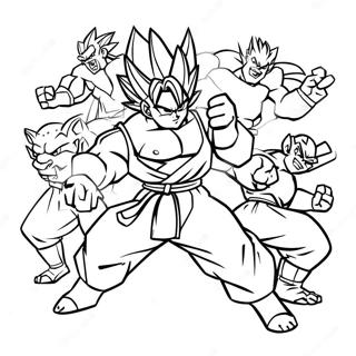 Page De Coloriage De Gohan Beast Combattant Des Mechants 100167-38815