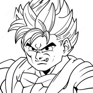 Page De Coloriage De Gohan Beast Avec Une Aura 100168 38818