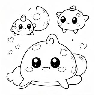 Page De Coloriage De Personnages Mignons De Slime Rancher 100218-38850