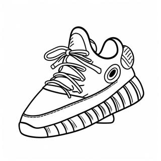 Page De Coloriage De Baskets Yeezy Cool 100268-38891