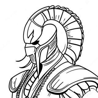 Page De Coloriage De Scorpion Mortal Kombat 100419-39008