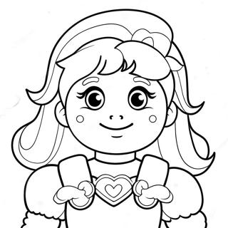 Rainbow Brite Pages À Colorier