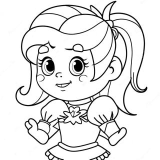 Page De Coloriage Rainbow Brite 100495-39068