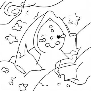 Page De Coloriage De Constellation Du Ciel Nocturne Magique 100651-39196