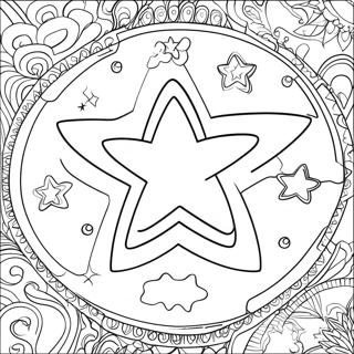 Page De Coloriage De Constellation Detoile Brillante 100653-39204