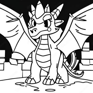 Dragon De L'ender Minecraft Pages À Colorier