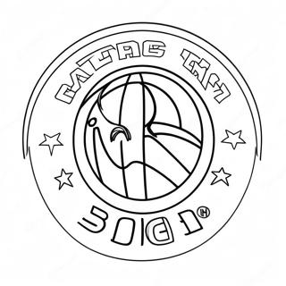 Logo D'équipe Nba Pages À Colorier