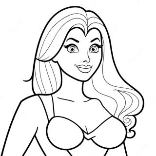 Jessica Rabbit Pages À Colorier