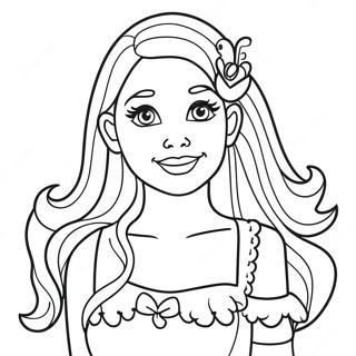 Barbie Chelsea Pages À Colorier