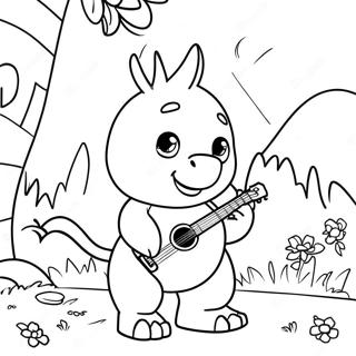 Page De Coloriage Des Backyardigans 101469-39935