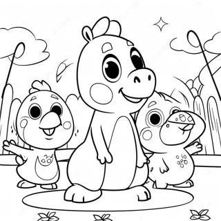 Page De Coloriage Des Backyardigans 101469-39936