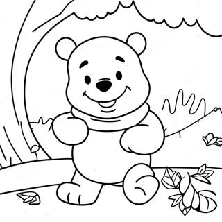 Page De Coloriage Winnie Lourson En Costume Effrayant 101496-39957