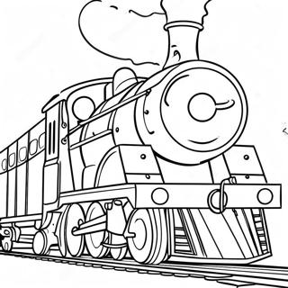 Choo Choo Charles Pages À Colorier