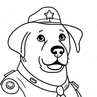 Page De Coloriage Labrador Sherif 101677-40095