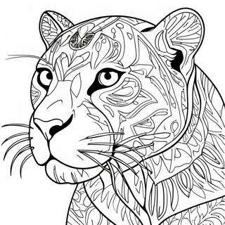 Page De Coloriage De Panthere 101779-40176