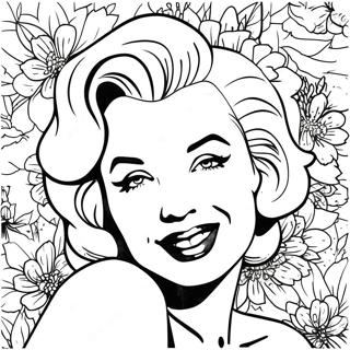 Marilyn Monroe Pages À Colorier