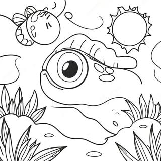 Page De Coloriage De La Nature Pleine Despoir 102170-40489