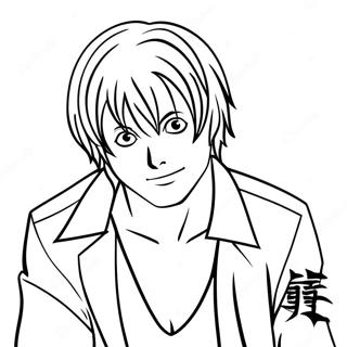 Page De Coloriage Death Note 102449-40694