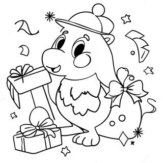 Page De Coloriage Festive Bobbie Goods 102580-40797