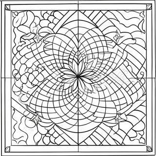 Page De Coloriage De Grille Mystere Difficile 102736-40929