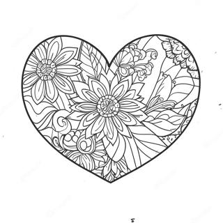 Page De Coloriage Nous Vous Avons Manque Avec Coeur 102966-41100