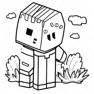 Page De Coloriage Danimaux Minecraft 103069-41175