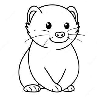 Page De Coloriage Furet 103145-41234