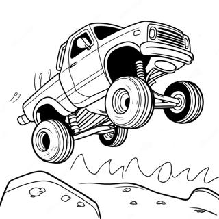 Monster Jam Pages À Colorier