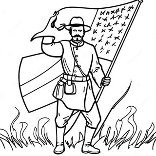 Guerre Civile Pages à colorier