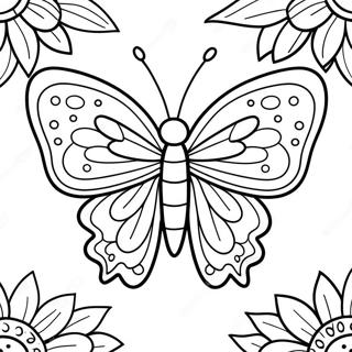 Page De Coloriage De Papillon De Nuit Colore 103376-41417