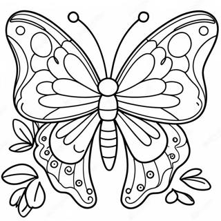 Page De Coloriage De Papillon De Nuit Colore 103376-41418
