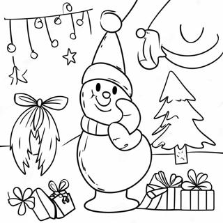 Page De Coloriage De Noel En Juillet 103632-41613