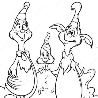 Personnages De Whoville Pages À Colorier