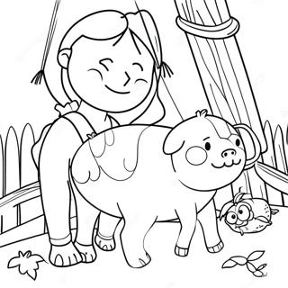 Page De Coloriage Le Petit Monde De Charlotte 104302-42136