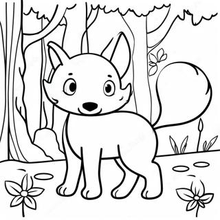 Animaux De La Forêt Pages À Colorier