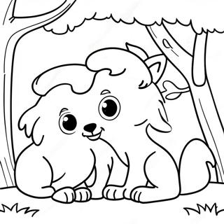 Page De Coloriage Animaux De La Foret 104533-42314