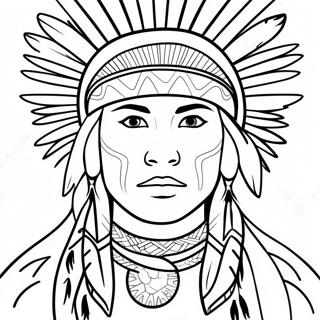 Native American Heritage Month Coloring Page 104686-42434