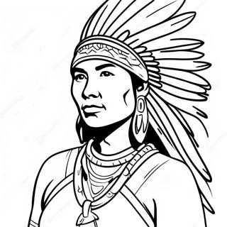 Native American Heritage Month Coloring Page 104686-42436