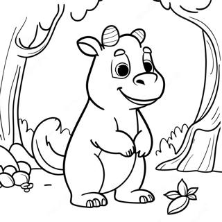 Page De Coloriage Gruffalo 104919-42615