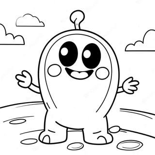 Page De Coloriage Om Nom Aventurier En Voyage 104974-42669