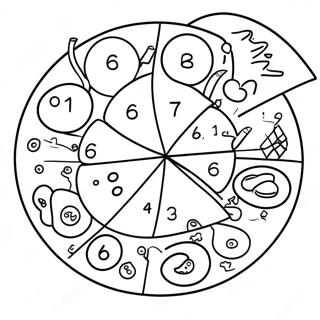 Page De Coloriage Des Fiches De Multiplication Creatives 105179-42825