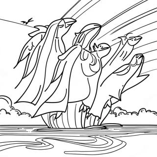 Page De Coloriage Sur La Migration 105252-42887