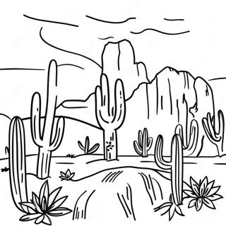 Page De Coloriage Arizona 105303-42926